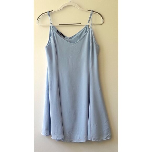 Foreign Exchange Slip Dress Light Lavender Size M - Picture 1 of 7